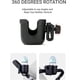 thumbnail image 4 of Portavasos para cochecito con soporte Portabotellas para cochecito de bebé Andador Silla de ruedas Bicicleta Scooter Cinta de correr Fokelyi WMPH-1215-1, 4 of 8