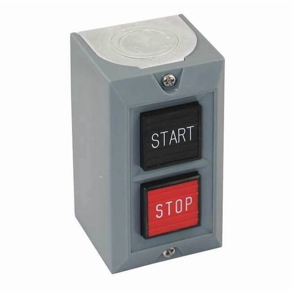 Dayton Push Button Control Station,1NO/1NC,25mm 20C794