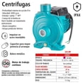 thumbnail image 4 of Bomba Centrífuga de Hierro Fundido IUSA 3/4 HP azul, 4 of 5