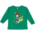 thumbnail image 3 of Inktastic Mardi Gras Girl Girls Long Sleeve Toddler T-Shirt, 3 of 5