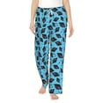 thumbnail image 2 of Lsque Graduation Hats2 Print Women's Pajama Pants, Lounge Pant - Comfortable Home Wear,Elastic Waistband, Stylish Design-Small, 2 of 9