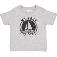thumbnail image 3 of Inktastic My Boat My Rules Sailing Captain Boys or Girls Baby T-Shirt, 3 of 5