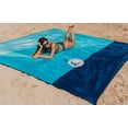 thumbnail image 4 of Ocoopa 10'x9' Beach Blanket for 10 Adults - Waterproof, Sandproof, Quick Drying with Carry Bag - Ideal for Travel, 4 of 9