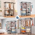 thumbnail image 5 of Closet Armable Bluelander para Ropa, Organizador con 2 Divisiones, 5 of 5