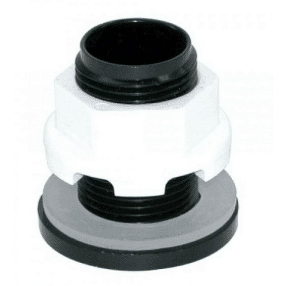 Lifegard Aquatics Standard Threaded Bulkhead - 1/2"