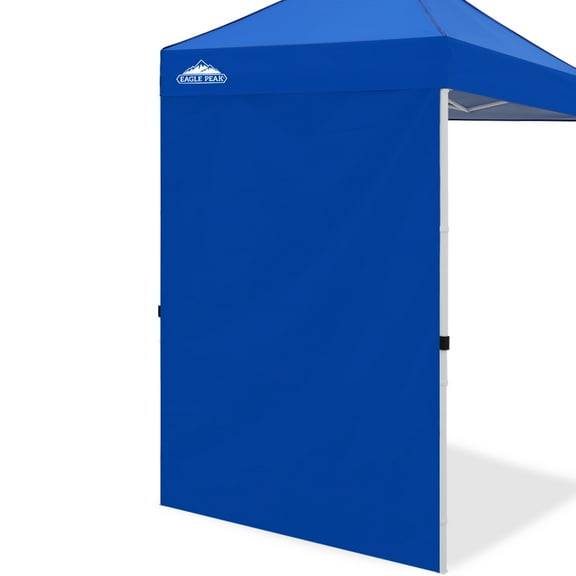 Eagle Peak sidewall Clearance Gazebos Tent for 5x5ft Canopy Straight Leg Outdoor Instant Canopies - 1 Pcs Canopy Sidewall Only, Blue