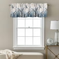 thumbnail image 3 of Blue Birds Valance Curtain Birch Tree Window Valances Rod Pocket Short Curtains Window Treatments for Kitchen Bedroom Bathroom Laundry 56" x 16", 3 of 9