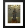 thumbnail image 2 of Moritz Von Schwind 11x14 Black Modern Framed Museum Art Print Titled - The Shipper (Baroness Marie Spaun Am Gmundner See) (1851), 2 of 5