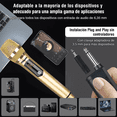 thumbnail image 5 of Micrófono Inalámbrico Profesional Karaoke Kit 2pcs Color Oro, 5 of 5