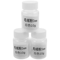 HOOWIFFY Diy Wedding Decor Flocking Powder White 3Pack