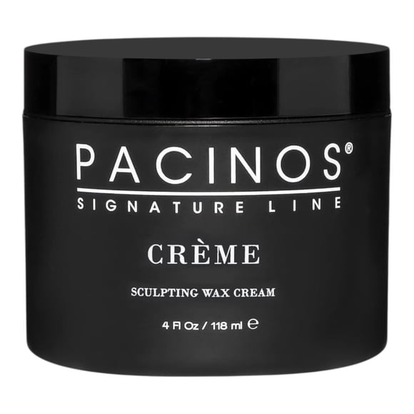 Pacinos Crème - Sculpting Wax Cream, Medium Hold with Medium Shine, All Hair Types, 4 fl. oz.