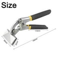 thumbnail image 3 of Sheet Metal Bending Pliers Straight /Elbow Handle Hand Seamer Crimping Tool, 3 of 7
