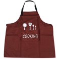 thumbnail image 1 of Apron And Fork Print Brief Adult And Oil Apron Kit Restnt Co, 1 of 5