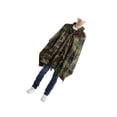 thumbnail image 2 of Bewildely Capa de lluvia Senderismo Poncho Impermeable a prueba de viento Impermeable Caminar Mujeres Hombres Ropa de lluvia Cubierta de lluvia para Paraguas de lluvia Camuflaje Bewildely HA067073-06, 2 of 6