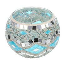 Glass Candle Holder Small Candlestick Wedding Decor