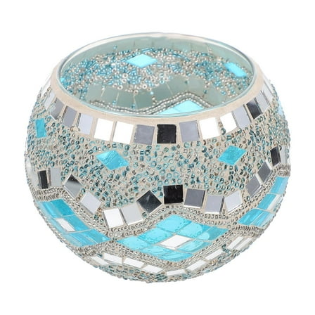 Glass Candle Holder Small Candlestick Wedding Decor