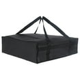 thumbnail image 2 of Insulated Pizza Delivery Bag,Heat-Retaining Food Transport Bag for Outdoor Use,Non-Woven Foldable Carry Bag,food delivery,insulated pizza bag,Black,1PC, 2 of 10