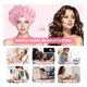 thumbnail image 2 of "6 En 1 Rulos, Rizador De Pelo Con Bufanda Y Gorro De Dormir Lab.G Rosa ", 2 of 5
