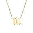 thumbnail image 1 of Collier Chiffre Ange Argent/or en Acier Inoxydable Numérologie Bijoux, 1 of 1