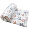 thumbnail image 2 of 2 Pièces Molleton Doux Chaud Couverture Tapis de Lit Coussin de Couverture pour Chien Chat Chiot Animal, 2 of 9
