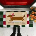 thumbnail image 6 of Dog Doormat Christmas Doormat Outdoor Entrance Christmas Rugs for Outdoor Dog Welcome Mats for Front Door, Indoor Christmas Mat Non Slip Door Mat Indoor or Outdoor for Home Decor, 30 X 17 Inch, 6 of 6