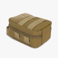 thumbnail image 5 of Botiquín de primeros auxilios táctico, bolsa de almacenamiento médico, kit de supervivencia de emergencia para deportes al aire libre, Coyote Brown JAMW Sencillez, 5 of 5