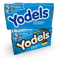 thumbnail image 4 of Drake's Yodels Snack Cakes Combo Pack | Boston Creme & Original Devils Food | Pack of 2 (20 Total Frosted Creme Filled Cakes), 4 of 5
