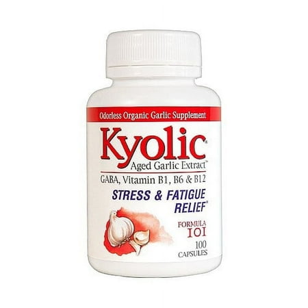 Kyolic Aged Garlic Extract Stress & Fatigue Relief Formula 101 100 caps