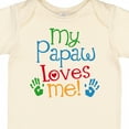 thumbnail image 4 of Inktastic My Papaw Loves Me Boys or Girls Baby Bodysuit, 4 of 5