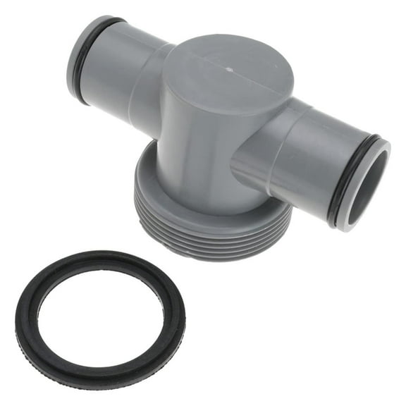 Multifuntional T Joint Pool Hose Connector Pool Accessories Texture for Seamlessly Connection of Multiple Hoses