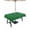 Green, variant on Outdoor Tablecloths with Umbrella Hole & Zipper, Vintage Stripes Tablecloth Rectangle 60x84 Inch, Retro Minimalist Lines Pattern Light Blue Waterproof Table Cloth, Patio/Pool/Picnic Table Covers