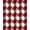 Red, Pattern 1, variant on ODIKA 4'x6' Machine Washable Non-Slip Area Rug, Vintage Cabin Checkered Hearth Accent High Traffic Rug, Red, 618375