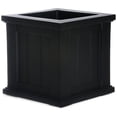 thumbnail image 1 of Cape Cod Patio Planter 14x14 Black, 1 of 1