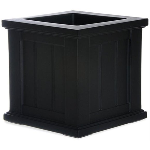 Cape Cod Patio Planter 14x14 Black