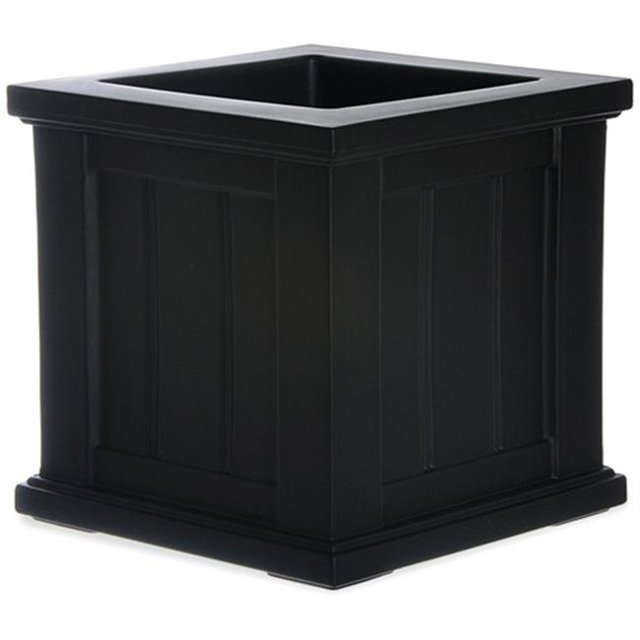 Cape Cod Patio Planter 14x14 Black