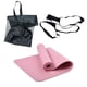 thumbnail image 5 of Esterilla de yoga antideslizante con correa de transporte y bolsa de almacenamiento. Almohadilla de ejercicio de alta densidad para Grueso 0.8cm Rosa, 5 of 8