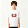 thumbnail image 2 of Viva Mexico Mexican Flag Butterfly Boys Graphic Tees Holiday Kids T-Shirt 100% Cotton Short Sleeve Tops Ages 4-13Y, 2 of 5