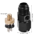 thumbnail image 3 of Unique Bargains 1 Set Auto Engine Temperature Cooling Fan Switch Thread-On AN Fitting Adapter 10AN 210'F On-195'F Off, 3 of 6