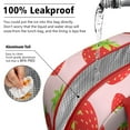 thumbnail image 5 of Lunch Bag Lunch Box for Women Reusable Insulated Lunch Bags,Water-Resistant Strawberry Pattern Cooler Lunch Tote Bag, Large Capacity for Work Travel Picnic, 5 of 6