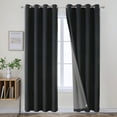 thumbnail image 1 of Cortina Joydeco 107x244 cm Blackout Térmica Aislante, 1 of 6