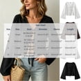 thumbnail image 4 of AKOEE Womens Crop Sweaters Open Tie Front Cardigans Soft Knit V Neck Long Sleeve Casual Spring Fall Blouses (XL, White), 4 of 7