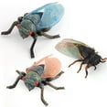 thumbnail image 2 of Simulation Insect Model Figurines Cicada Action Figures Children Cognition Educational Toys For Gifts, 2 of 6