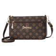 thumbnail image 1 of Bolso bandolera de otoño y verano para mujer, bolso de hombro retro de moda para personas de mediana edad, bolso de mujer con patrón antiguo, 1 of 6