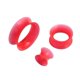 thumbnail image 1 of Par de tapones para los oídos de túnel de carne doble acampanados flexibles y delgados de silicona Tan Jianjun unisex, 1 of 2