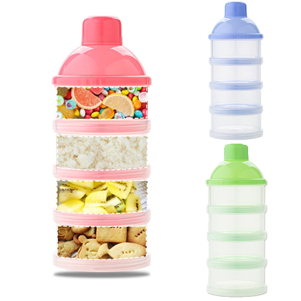 Milk Powder Formula Dispenser, Non-spill Smart Stackable Large Capacity  Food Supplement Travel Storage Container - Temu