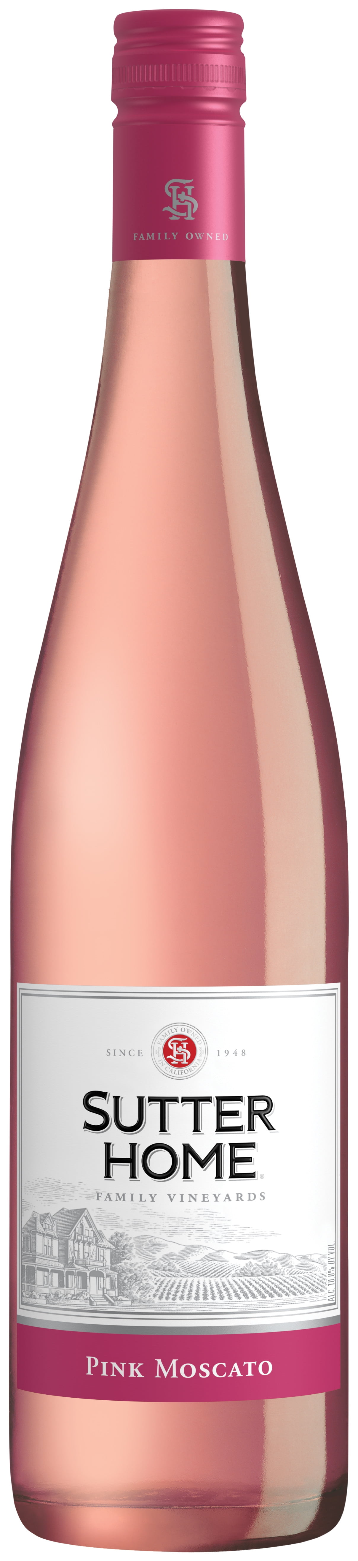 Sutter Home Pink Moscato, Rose Wine, 750 ML