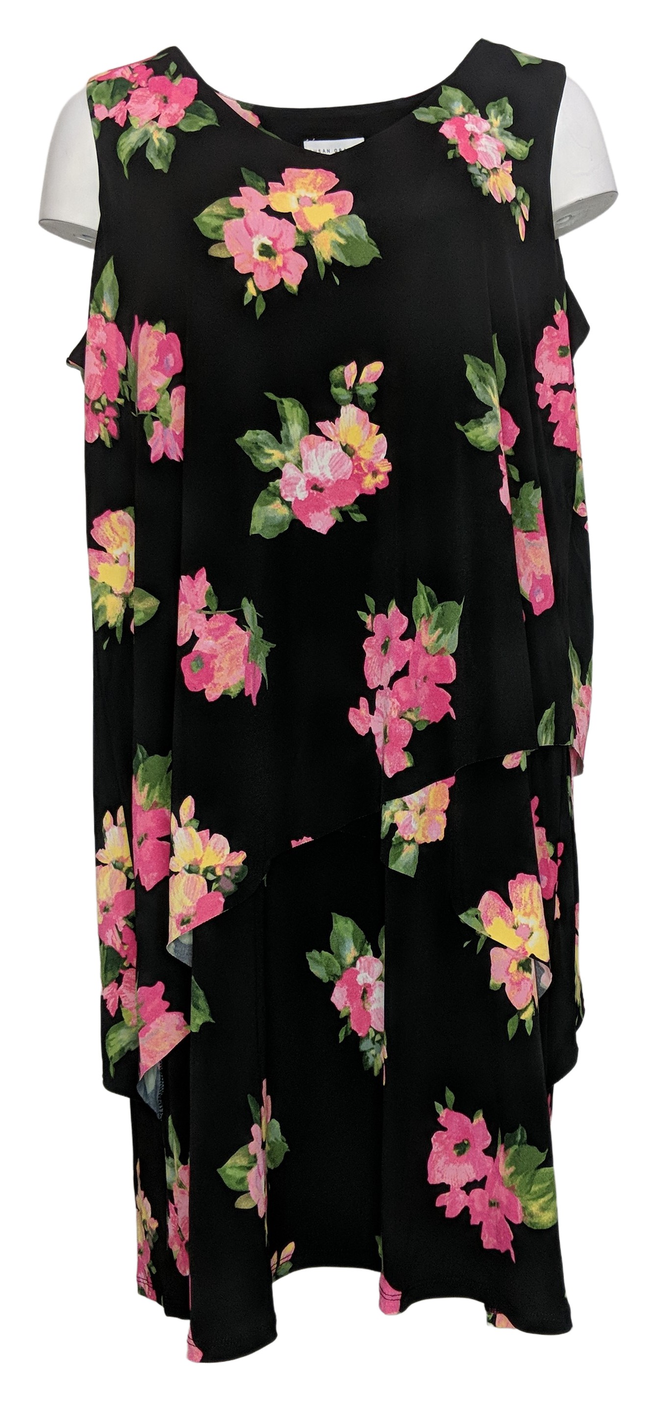 Susan Graver Petite Dress PXL Liquid 