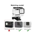 thumbnail image 3 of Waterproof Housing Case Only for Go Pro Hero 7 White & Silver, Protective 45m Underwater Dive Case Shell with Bracket Accessories for Go Pro Hero 7 White & Silver Camera with 12pcs Anti- Fog Inserts, 3 of 6