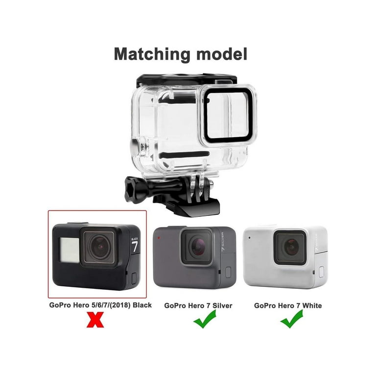 Go Pro 360 Waterproof Housing Case Underwater 45m Depth For GoPro