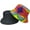 Colorful2, variant on CoCopeaunts Women's Bucket Hat Tie Dye Summer Fisherman Hat for Men Double-Side-Wear Reversible Bucket Cap Lightweight Packable